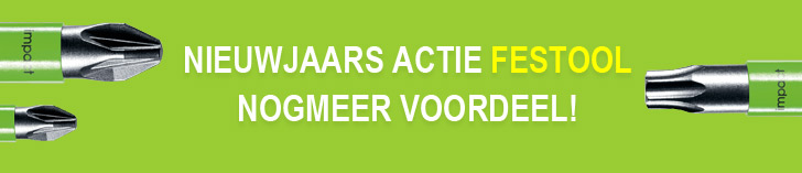 Festool nieuwjaarsactie