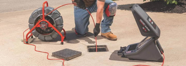 Professioneel rioolontstoppingsgereedschap