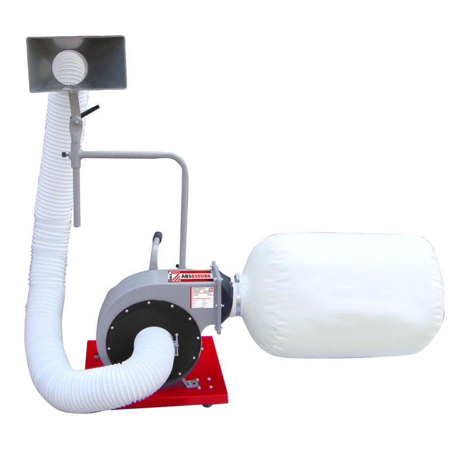 Holzmann ABS850DBK_230V Afzuigsysteem voor houtdraaibanken