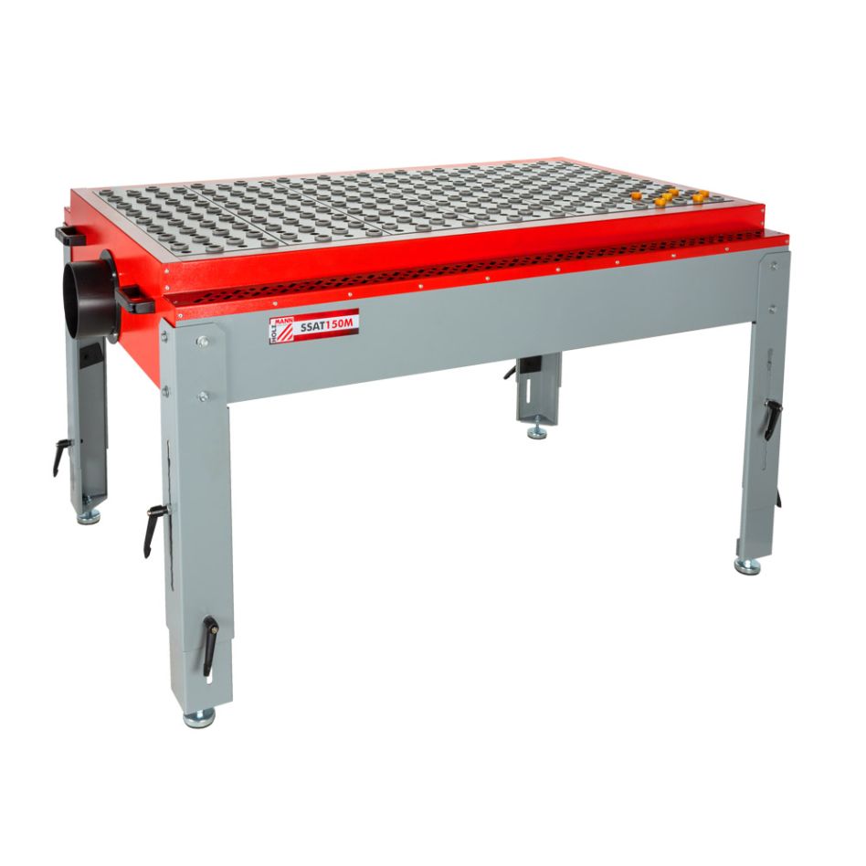 Holzmann SSAT150M Slijpstofafzuigtafel Metaal 1570 x 1050 x 760 - 1030 mm