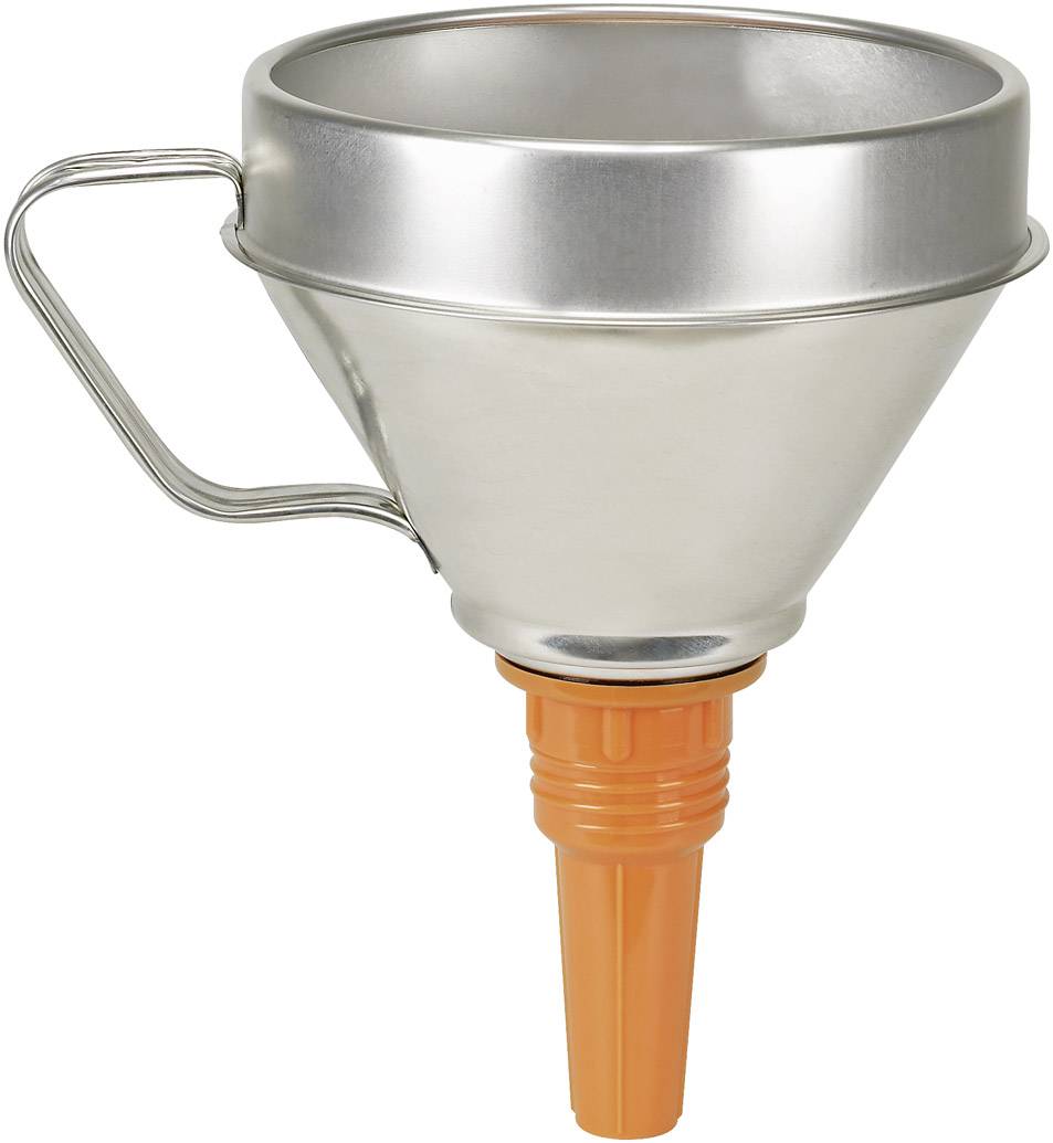 Trechter plaatstaal verzinkt 160mm 1,3 l zeef