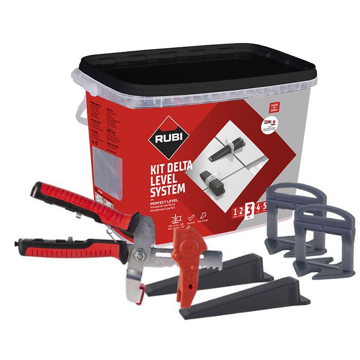 Rubi 3957 Delta Level Systeem Kit 1,5mm