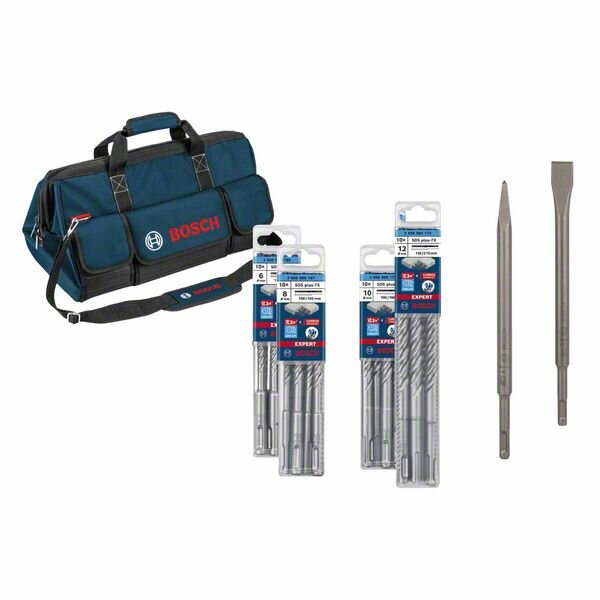 Bosch Blauw Accessoires 061599760X Constructieset SDS-plus