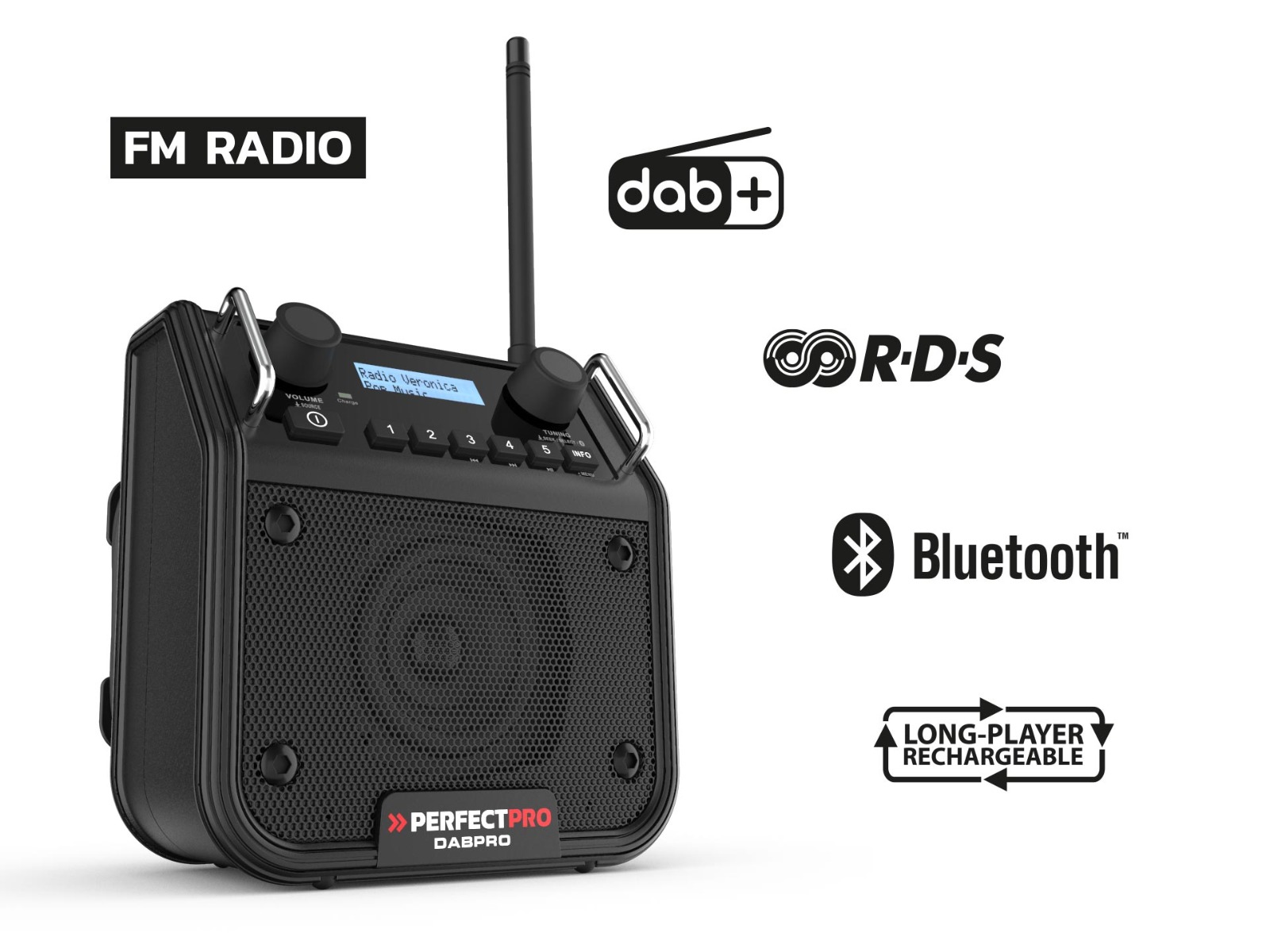 PerfectPro DPR2 DABPRO Het populaire instapmodel