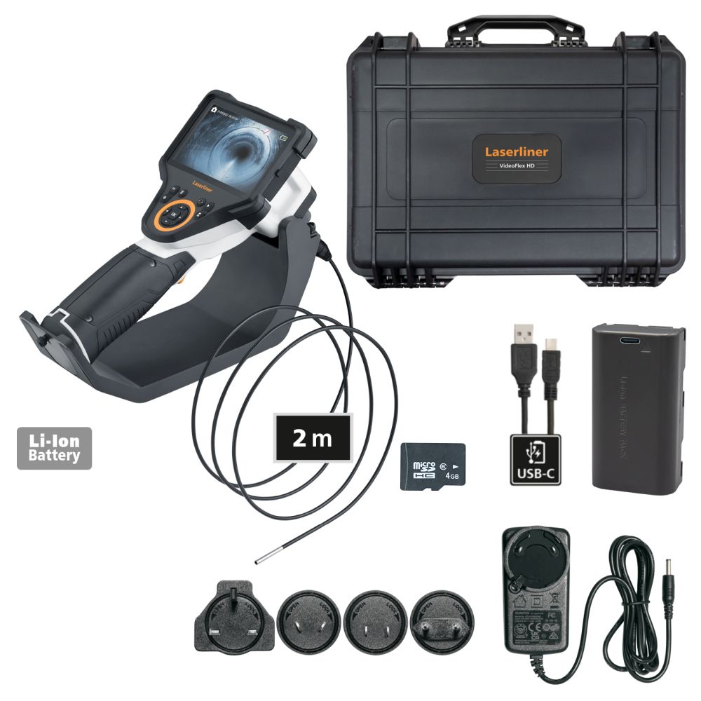 Laserliner 082.281A VideoFlex HD Micro Professioneel video-inspectiesysteem