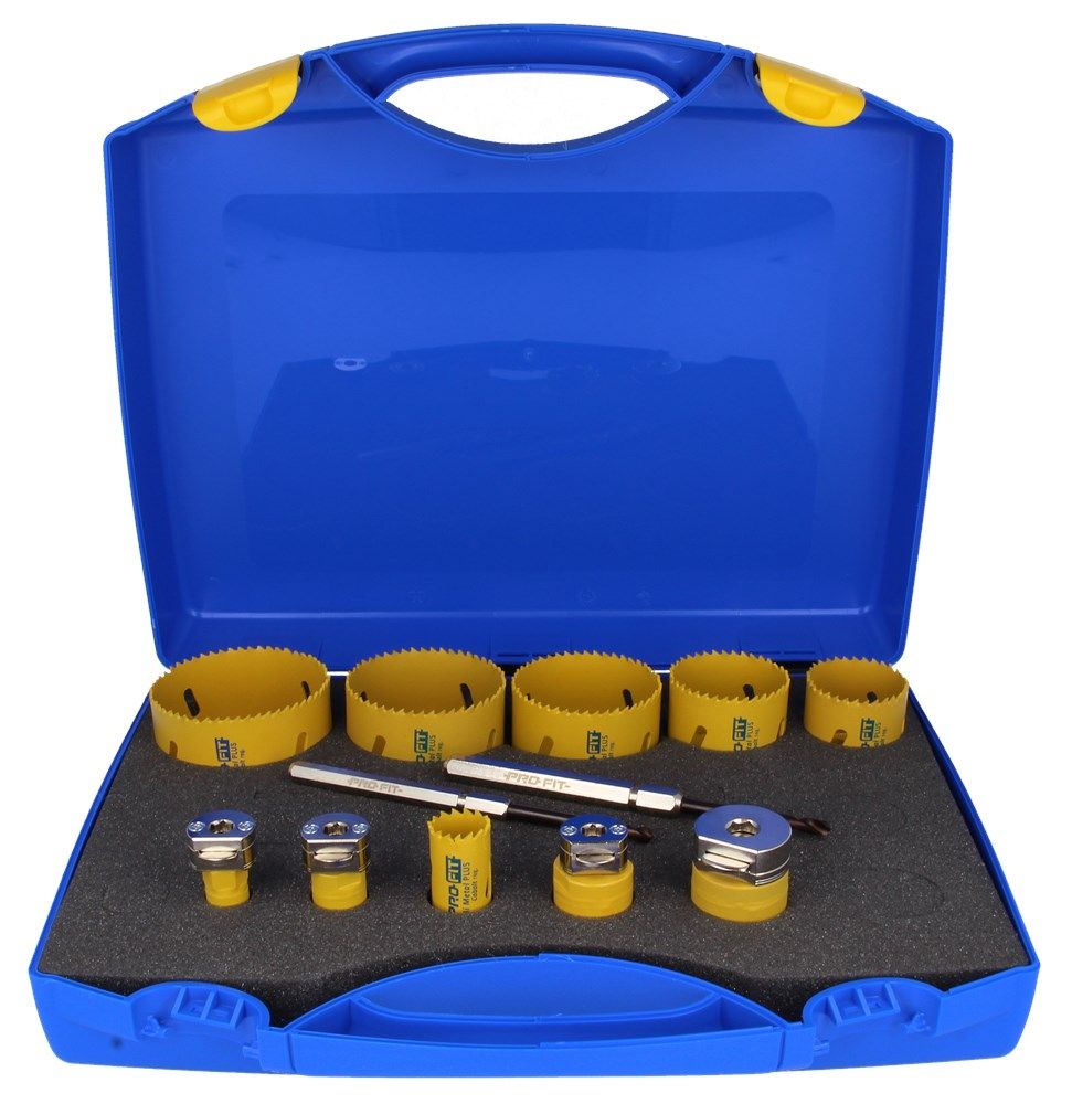 ProFit 090416761 Gatzaag BiMetal PLUS set, variabele tand 16/20/22/25/29/35/44/51/64/68/76 mm