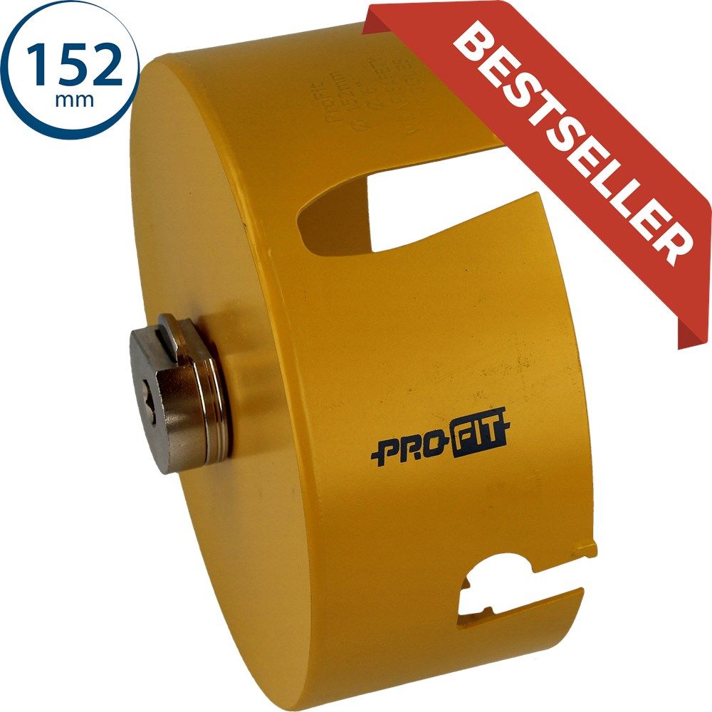 ProFit 09081152 Multi Purpose Gatzaag 152 mm met geïntegreerde adapter