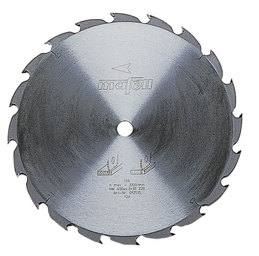 Mafell Accessoires 092541 Mafell Zaagblad-HM, 190 x 1,8/2,5 x 30 mm, Z 24, WZ