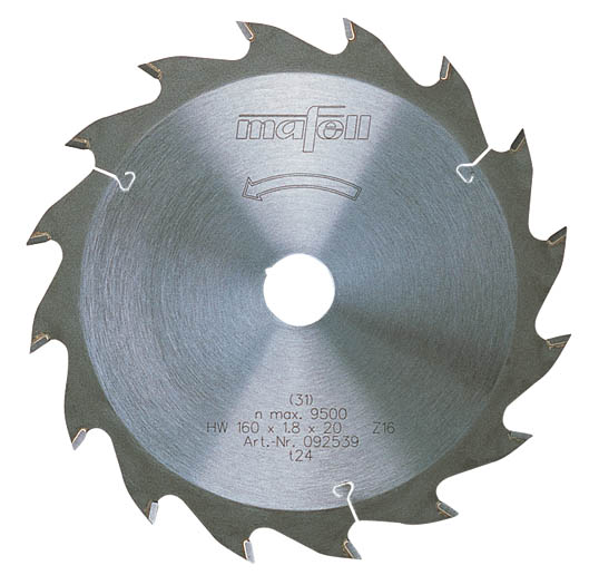 Mafell Accessoires 092576 Mafell Zaagblad-HM, 230 x 1,8/2,5 x 30 mm, Z 12, WZ