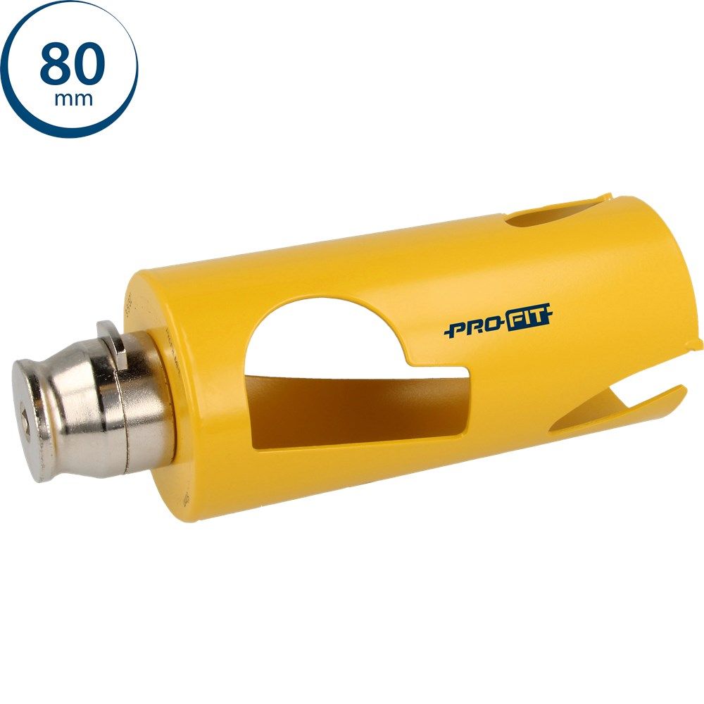 ProFit 09281080 Multi Purpose Gatzaag Long 76 mm met geïntegreerde adapter 09281076