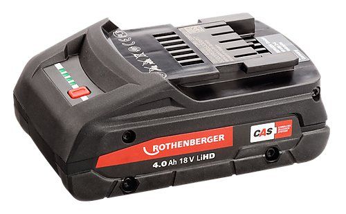 Rothenberger Accessoires 1000002548 RO BP18/4 Accu 18 Volt 4.0 AH LiHD