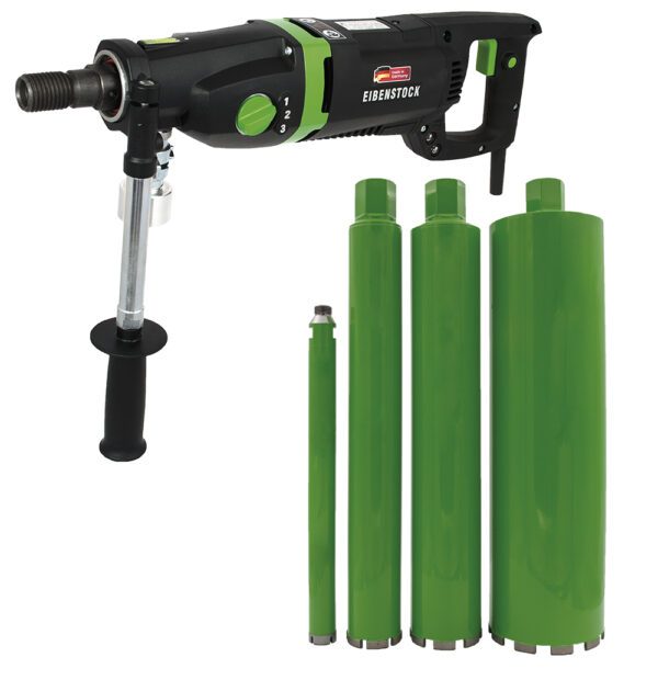 Eibenstock 10.093.31A1 Diamantboormachine ETN 162/3 2200 W – tot 162 mm in beton met dikw. boren 31/61/81/131mm