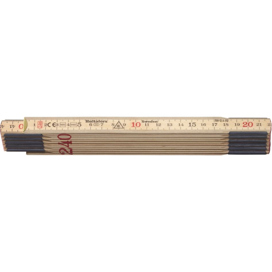 Hultafors HU100304 Duimstok 59 2.4m - 12-delig