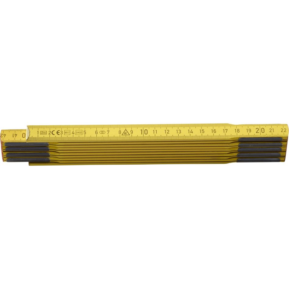 Hultafors HU106610 Duimstok P600 2m - geel