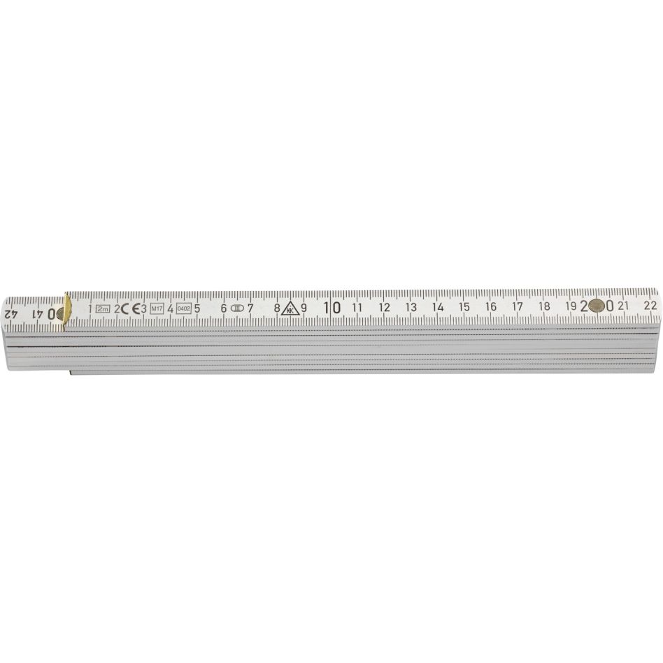 Hultafors HU108710 Duimstok 3500 2m - wit