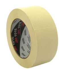 3M 9.21.32.870.77 101E Afplaktape 60 °C 18 mm x 50 mtr.