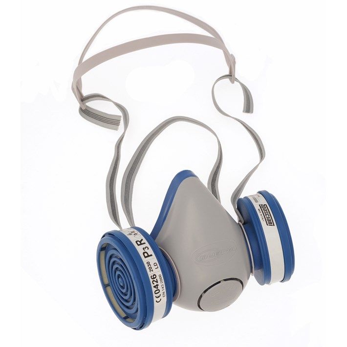 Spasciani 1.51.02.102.53 DUETTA Halfgelaatsmasker zonder filters