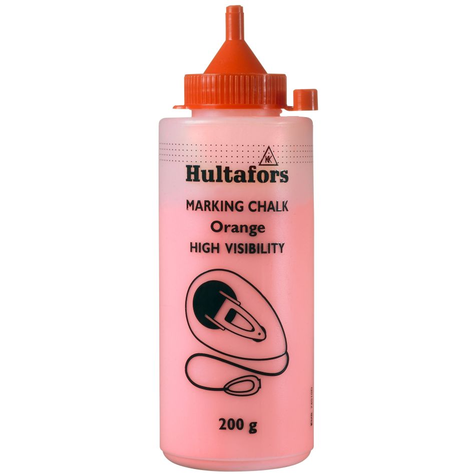 Hultafors HU652833 Slaglijnkrijt Oranje - 200 gram