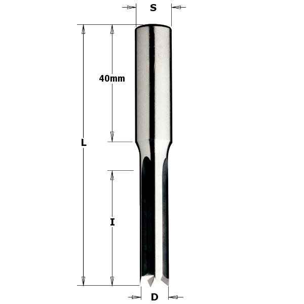 CMT 105.140.30 Visbekboor 14mm, schacht 10 x 40mm