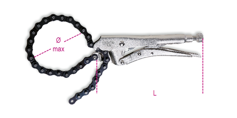 Beta 010640023 Verstelbare Ketting Griptang 230 mm