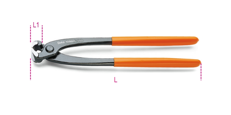 Beta 010980380 1098Pl 280-Moniertang Pvc Handgreep 280 L mm