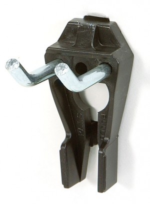 Raaco 110747 Clip 2 Dubbele haak 60mm