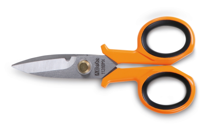 Beta 011280051 Electricienschaar met rechte Bladen RVS 147 mm