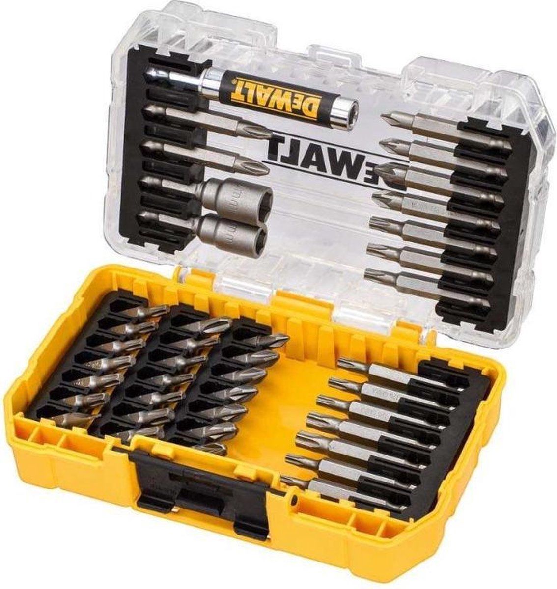 DeWalt Accessoires DT70705-QZ 40-delige Bitset in cassette - PH/PZ/TX/SL