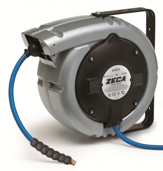Zeca 10000320 813/8/S luchthaspel ø 8 mm GRIJS 10+2 mt PVC