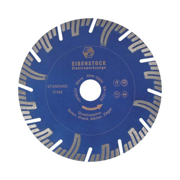 Eibenstock 12.324 Diamantzaagblad standaard 150 mm - Asgat 22,2 mm