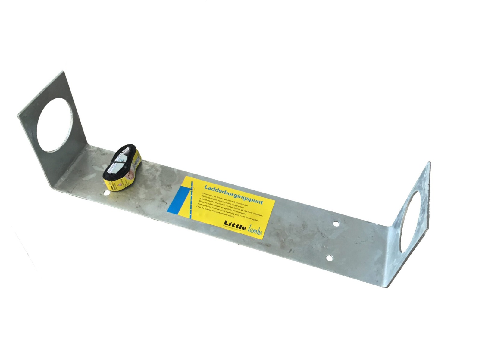 Little Jumbo 1299065901 Ladderborgingspunt gegalvaniseerd – inclusief sjorband