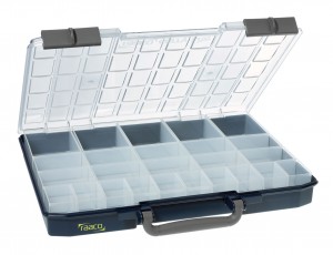 Raaco 136273 CarryLite met 25 inzetbakjes 55 5x10-25/2