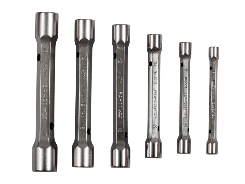 Bahco 27M/6 Pijpsleutelset, metrisch