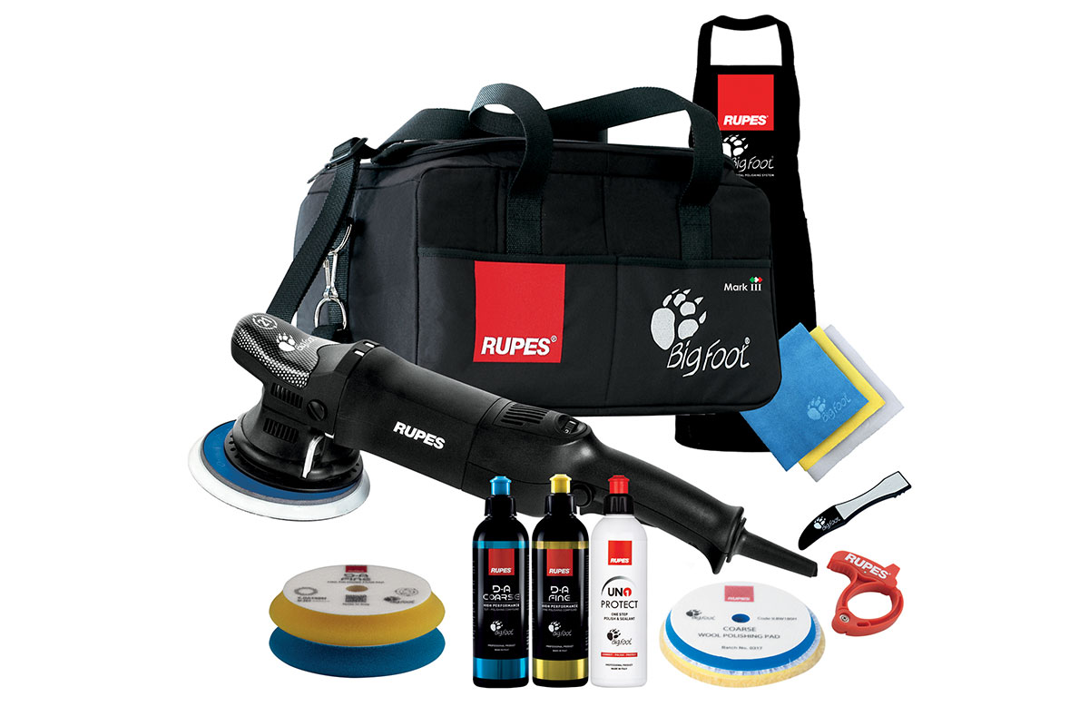 Rupes RU-LHR21ES/LUX LHR21ES/LUX Bigfoot Excentrische Polijstmachine Set 150mm
