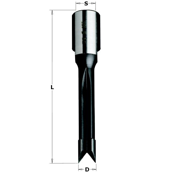 GRN Tools 163.180.31 Slotkastenfrees 18mm, schacht 12 x 1mm