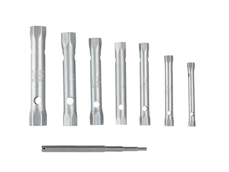 Bahco 1936M/7 Pijpsleutelsets, metrisch