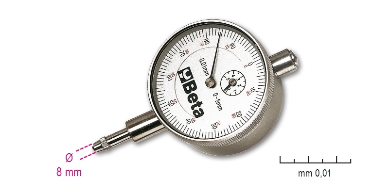 Beta 016620010 1662/2-Analoge Meetklok Uitlezing 0-10 mm