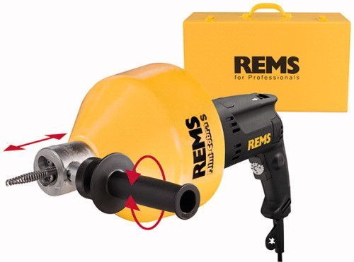Rems 170023 R220 170023 Mini-Cobra S Set Elektrisch Ontstoppingsapparaat