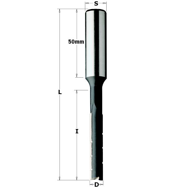 CMT 172.090.31 Langgatboor Rechts 9mm schacht 13x50