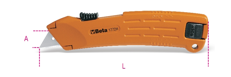 Beta 017720029 1772H-Universeel Mes 170 mm