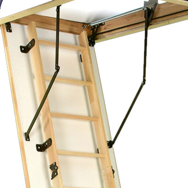 Altrex 505017 Woodytrex-Budget 3-delige zoldertrap (inklap) 120 x 70