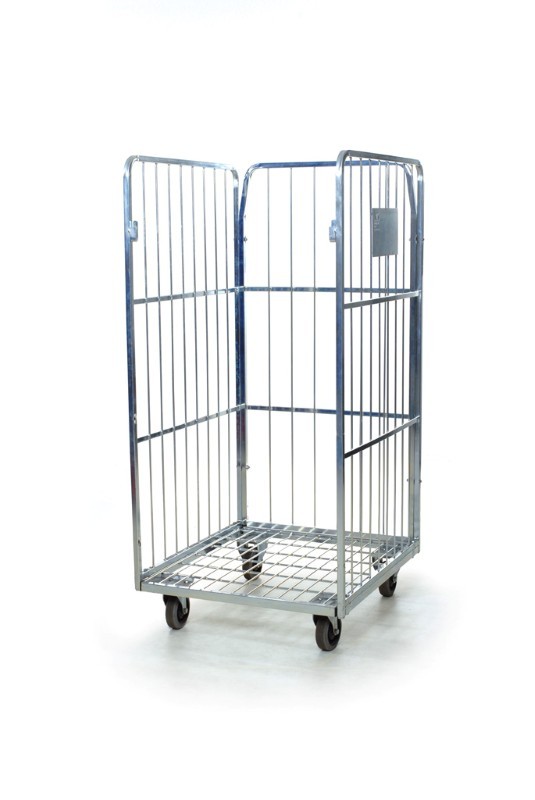 Tretal 201.082 Rolcontainer 810 x 720 x 1765 mm Rubber 500 kg