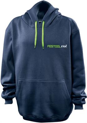 Festool Accessoires 577757 Trui met capuchon donkerblauw heren Maat XXL
