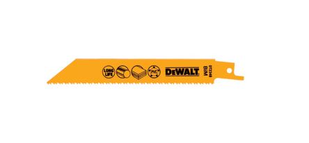 DeWalt Accessoires DT2348-QZ HCS 152 x 1.8 - 2.5 mm Universele Reciprozaagbladen 5 Stuks