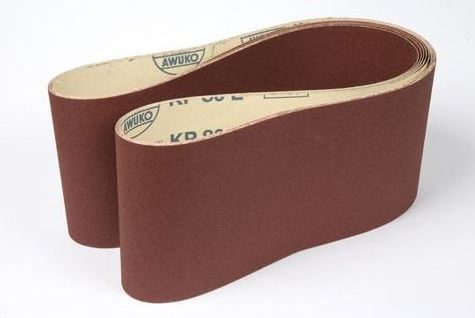 Hegner 50120000 Schuurbanden Korrel 80 voor TWS230 Schuurmachine 6 stuks