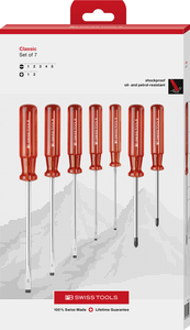 PB Swiss Tools PB250.CBB 250.CBB Classic schroevendraaierset Philips/Sleuf