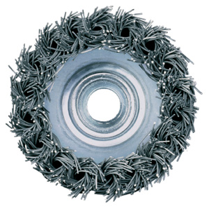 DeWalt Accessoires DT3492-QZ Komborstel 75mm Asgat M14 met getordeerde draadbundels voor zwaar opschoonwerk