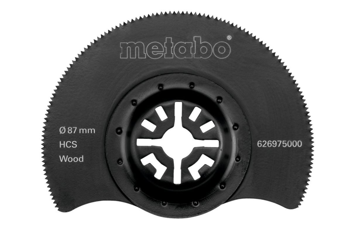 Metabo Accessoires 626975000 Segmentzaagblad "Classic", HCS, voor hout, Ø 88 mm