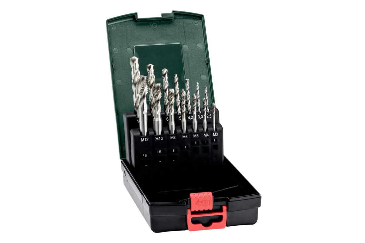 Metabo Accessoires 627114000 Set machine-tappen (14-delig) t.b.v. GB