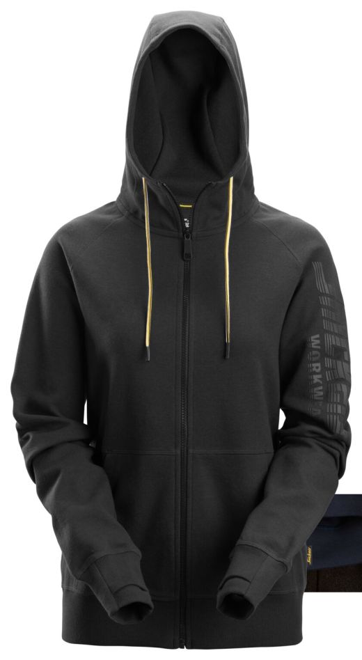 2877 Dames Logo Hoodie met rits